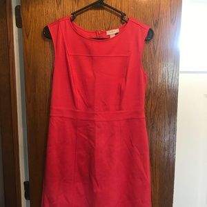 Loft Coral Shift Dress